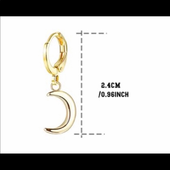 Moon Earrings - Picture 2 of 3
